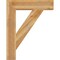Ekena Millwork Traditional Block Rough Sawn Bracket, Western Red Cedar, 6"W x 30"D x 38"H BKT06X30X38TRA05RWR - alternate 3